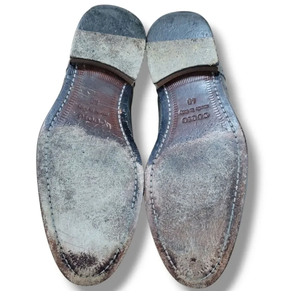 Mori Siena Shoes Size 7 US -40 EUR Leather Mori Siena Oxford Shoes Made In Italy